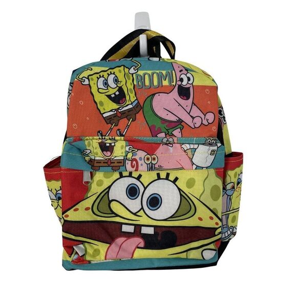 SpongeBob SquarePants Backpack Kids Nickelodeon Patrick Gary New with Tags Ruz - Picture 1 of 9
